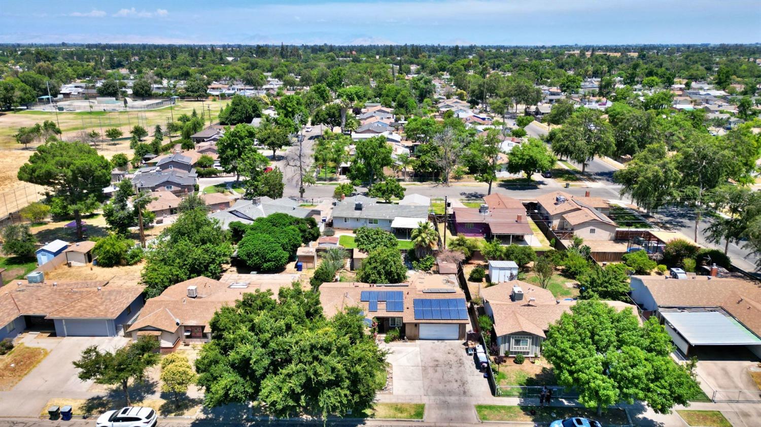 1735 South Maple Avenue Fresno, CA 93702 - Photo 23 of 24 an aerial view of multiple house