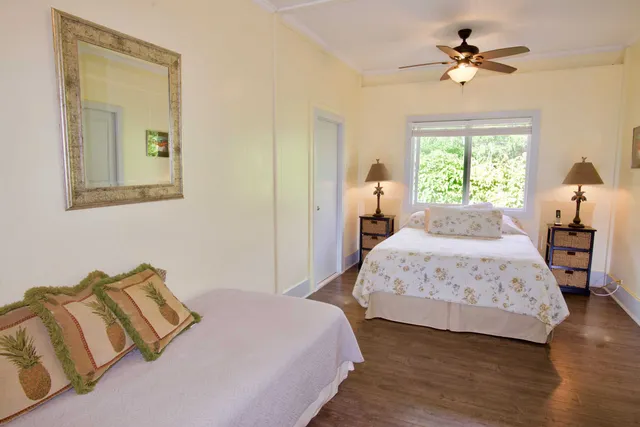 a room with furniture