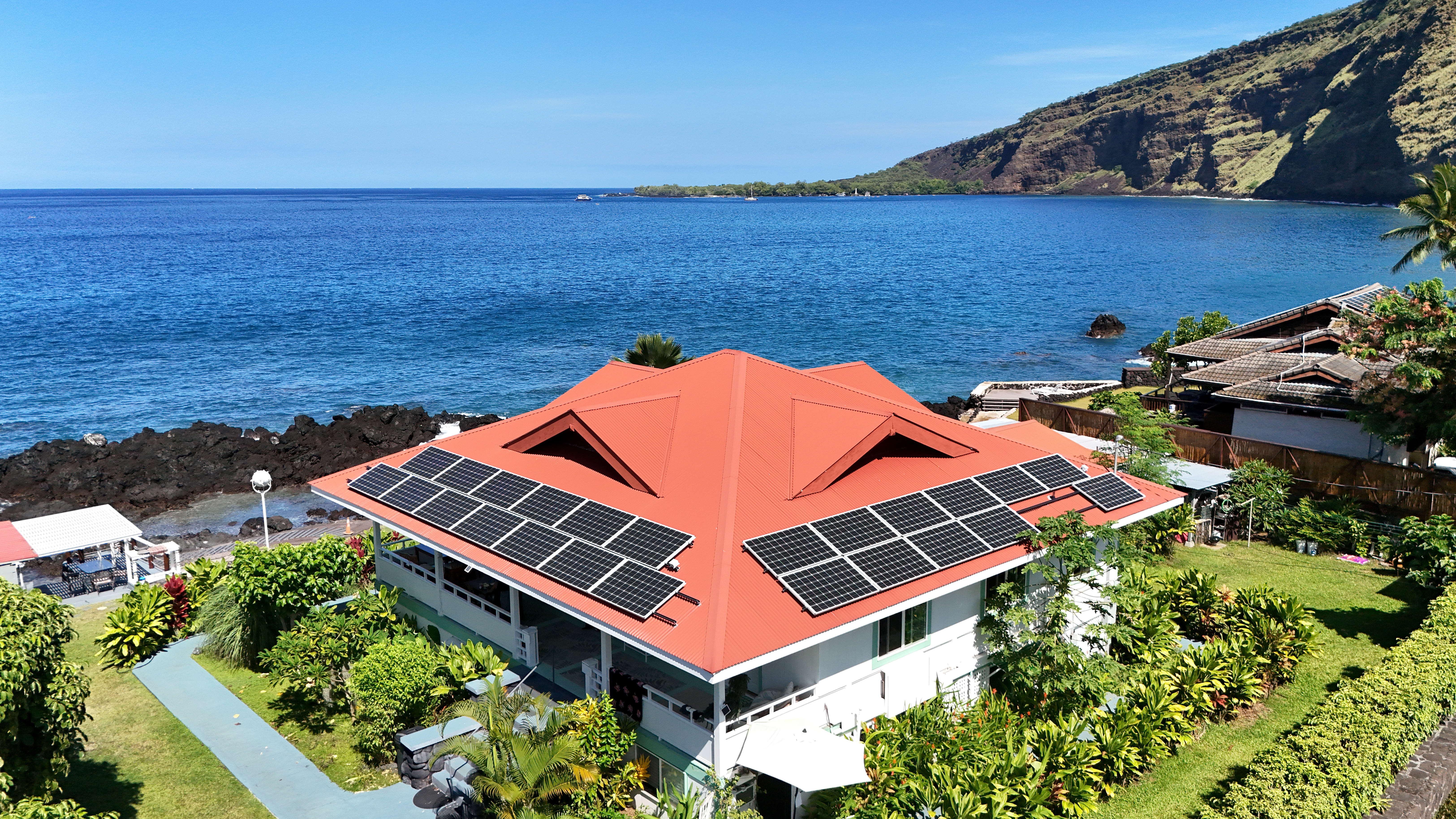 82-6047 Puuhonua Road Captain Cook, HI 96704 - Photo 5 of 25 an aerial view of a house
