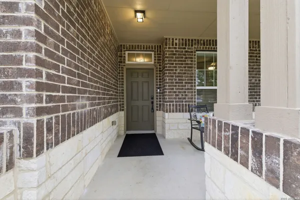 a view of a balcony