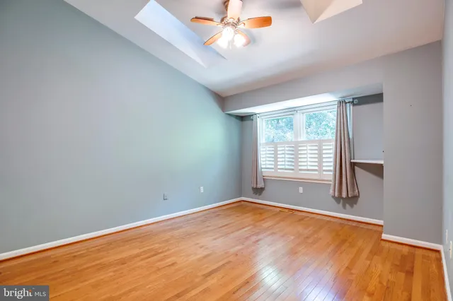 wooden floor in an empty room