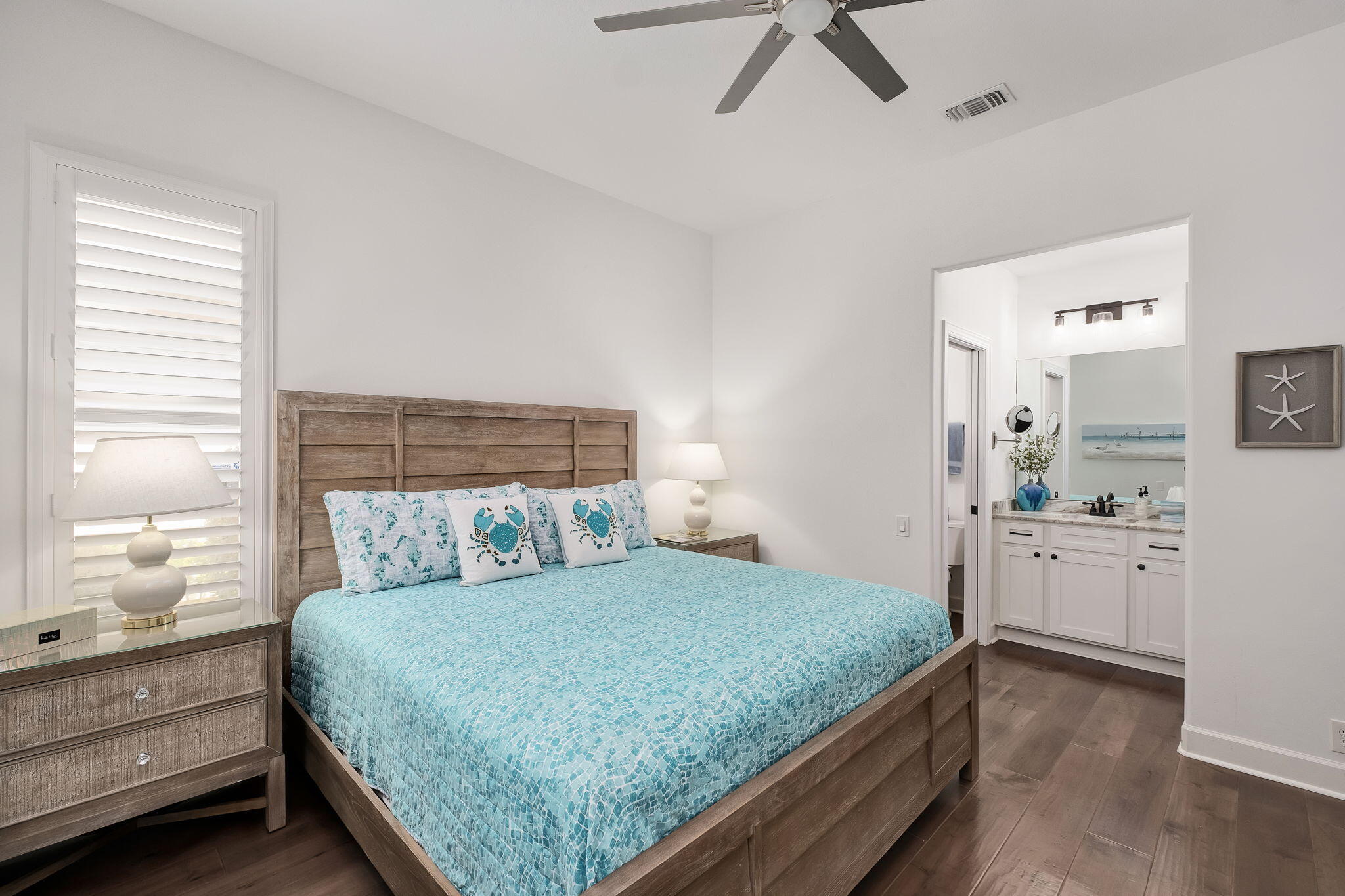 384 Terrapin Destin, FL 32541 - Photo 16 of 21 a bedroom with a large bed and a window