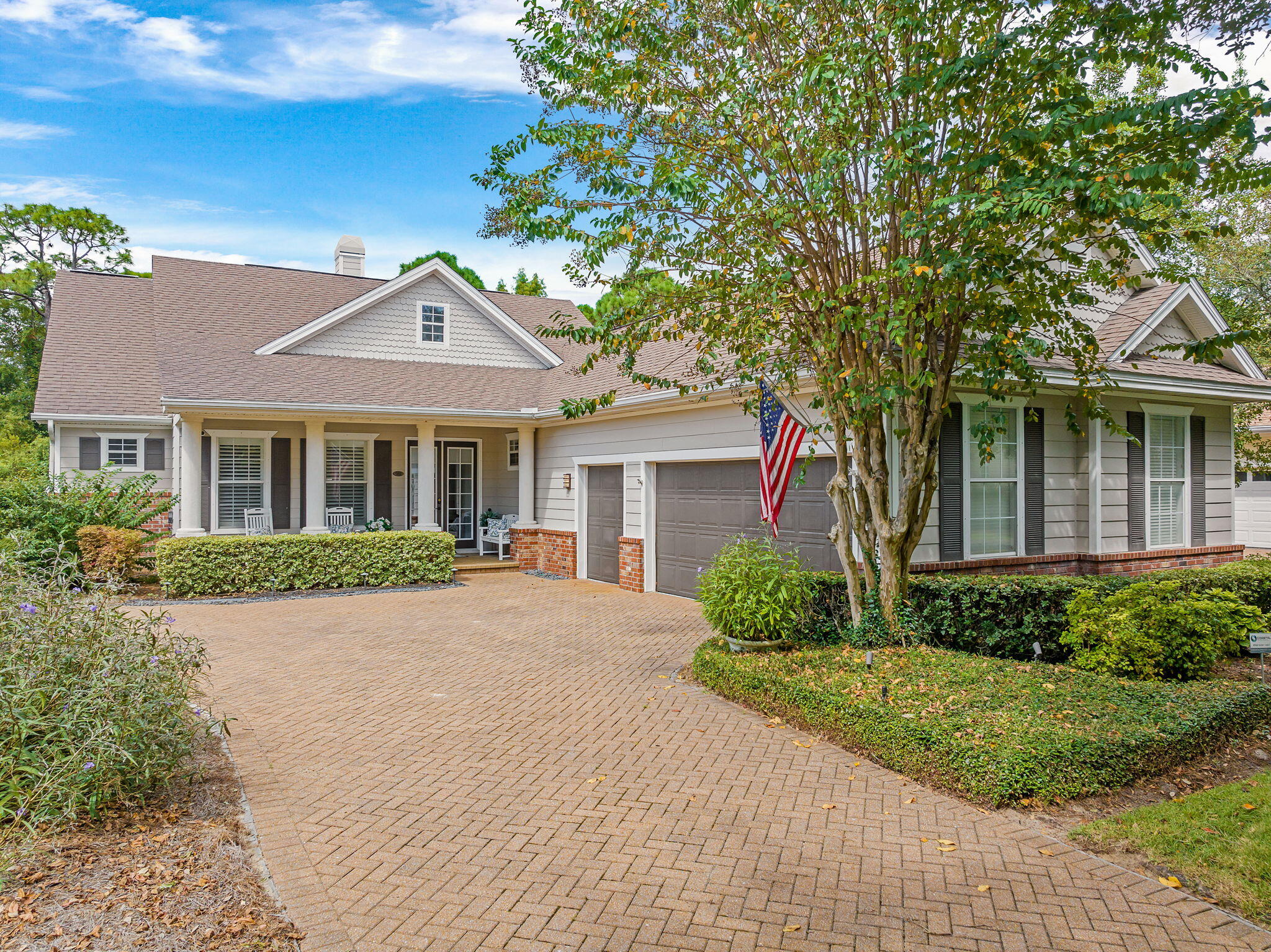 384 Terrapin Destin, FL 32541 - Photo 7 of 21 a front view of a house with a garden