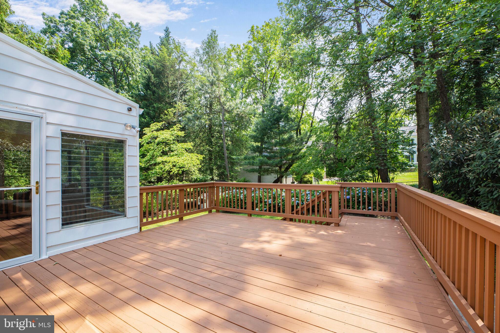 1512 Live Oak Drive Silver Spring, MD 20910 - Photo 15 of 34 a view of balcony with deck and wooden floor