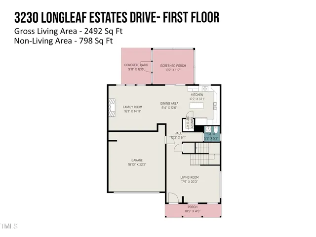 $460,000 | 3230 Longleaf Estates Drive, Raleigh, NC 27616