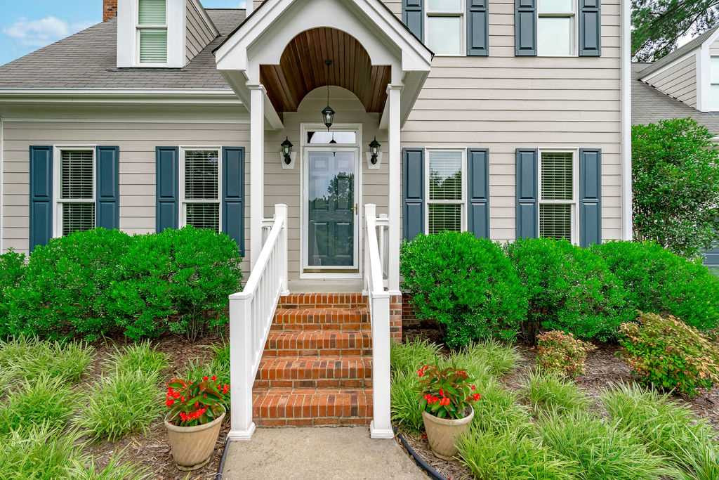 4005 Ridgebrook Bluffs Drive Raleigh, NC 27603 - Photo 2 of 9 Front Covered Porch