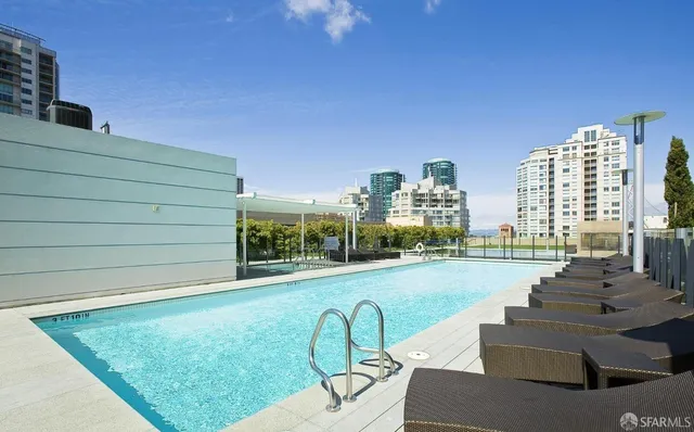 a view of a balcony with outdoor space