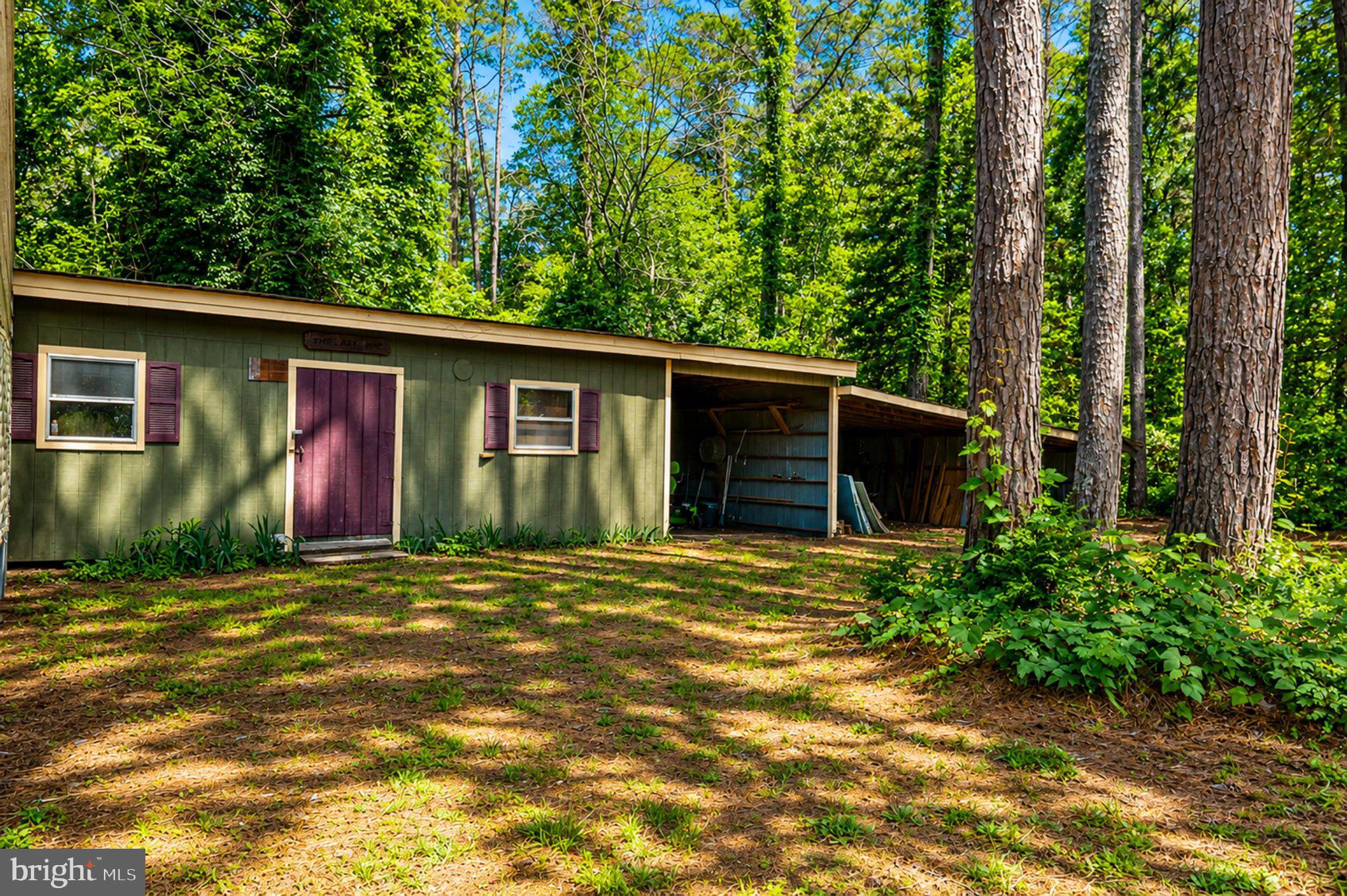 610 Beach Road White Stone, VA 22578 - Photo 18 of 23 Charming cabin nestled among tall pines.