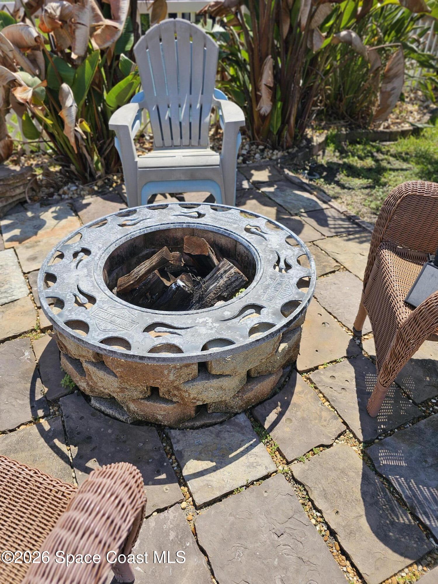 4498 Lady Hawk Way Melbourne, FL 32904 - Photo 68 of 71 Fire Pit
