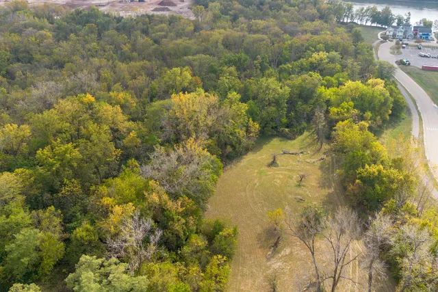a view of a yard of a house