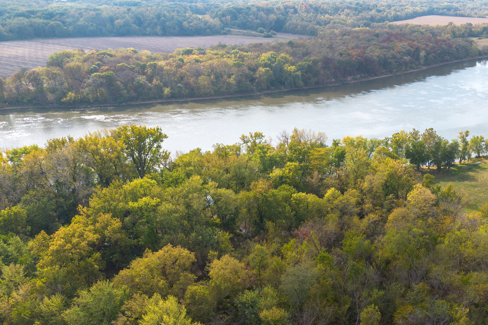 1994 North 2753rd Road Ottawa, IL 61350 - Photo 19 of 37 a view of a lake from a yard