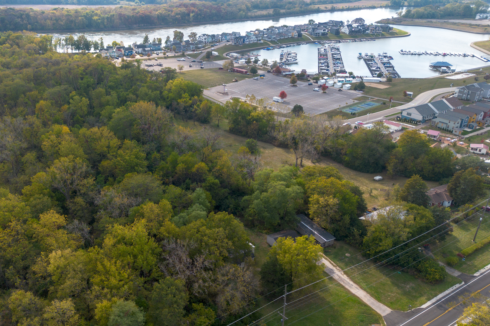 1994 North 2753rd Road Ottawa, IL 61350 - Photo 29 of 37 an aerial view of residential houses with outdoor space