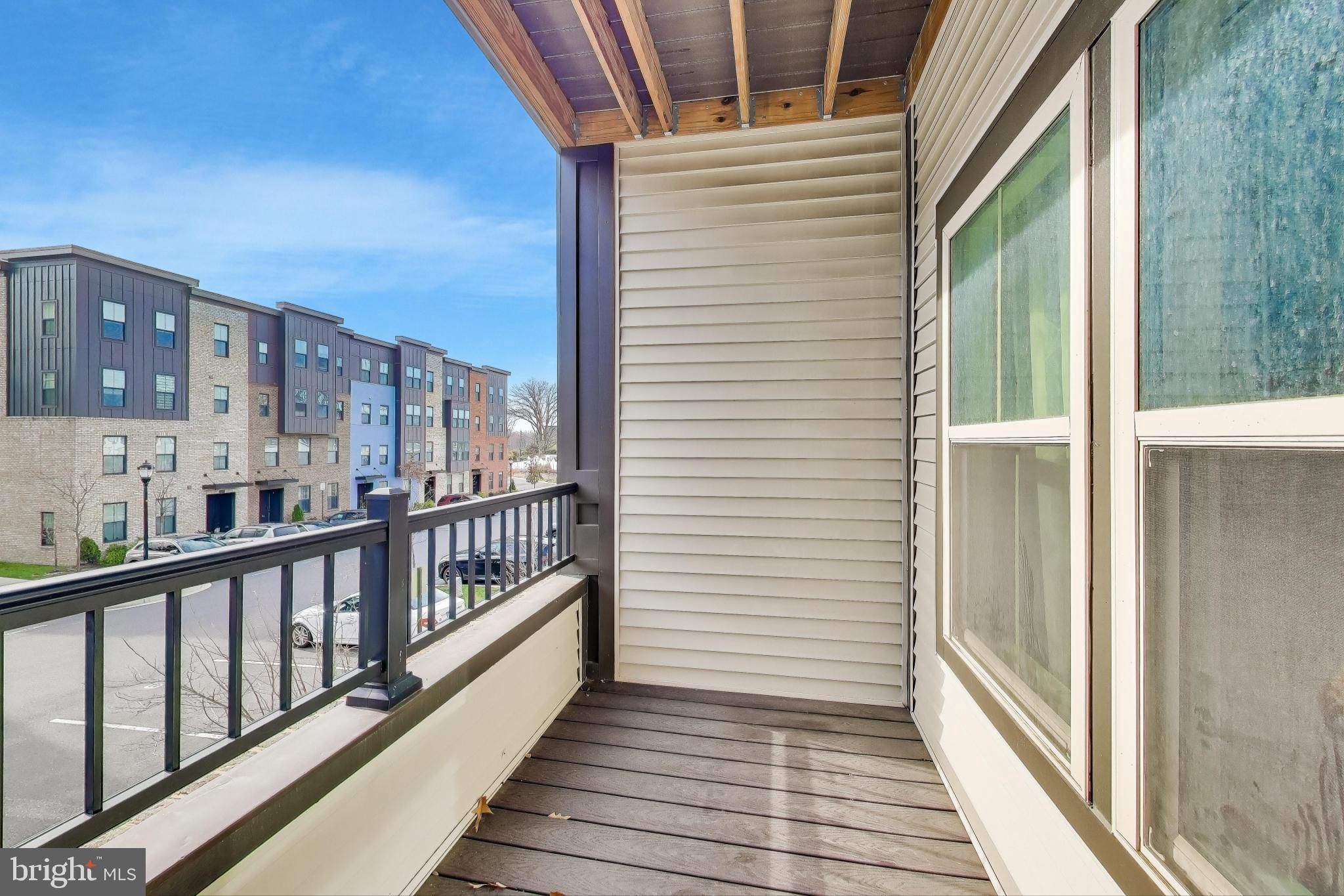 10020 Ruffian Way, Unit E Laurel, MD 20723 - Photo 23 of 29 Private Covered Balcony