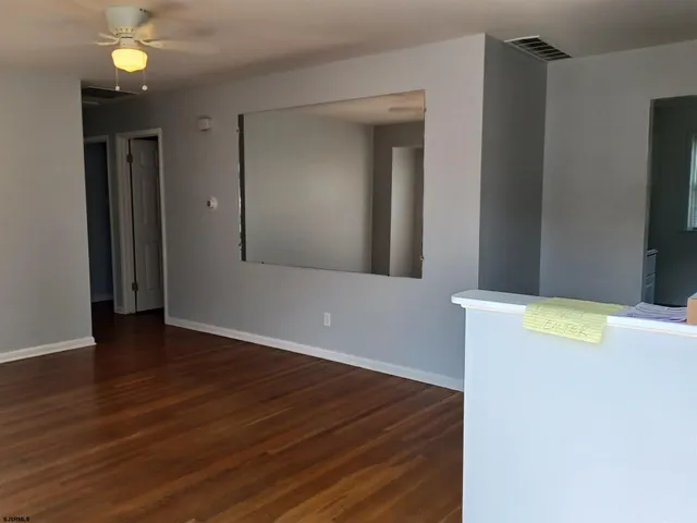 wooden floor in an empty room