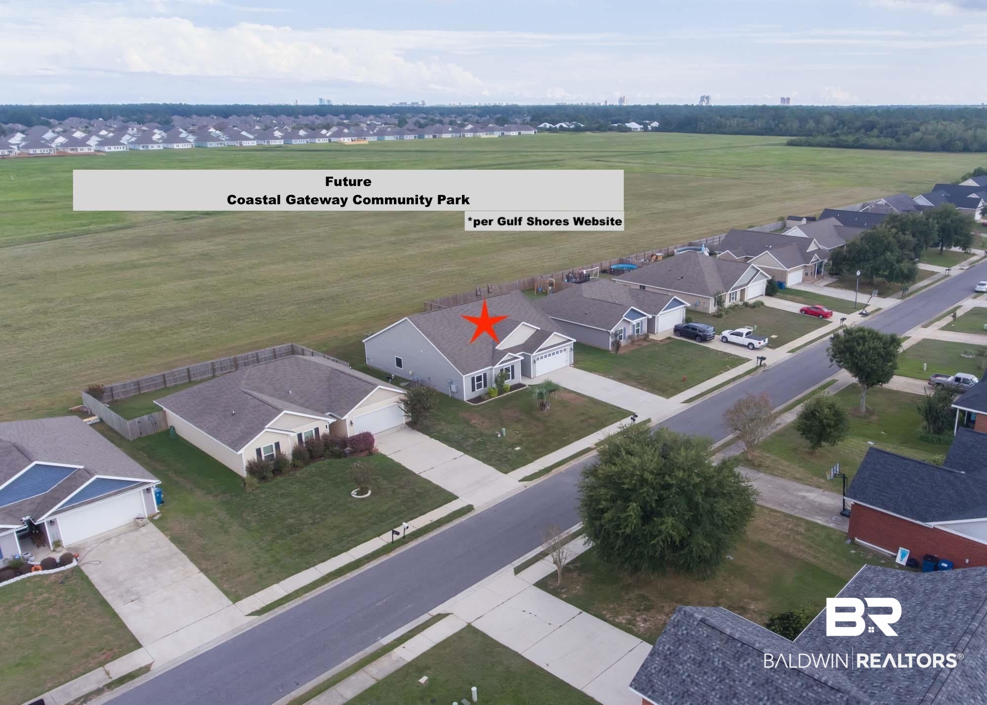 6882 Crimson Ridge Street Gulf Shores, AL 36542 - Photo 49 of 50 Droneshot with future Par