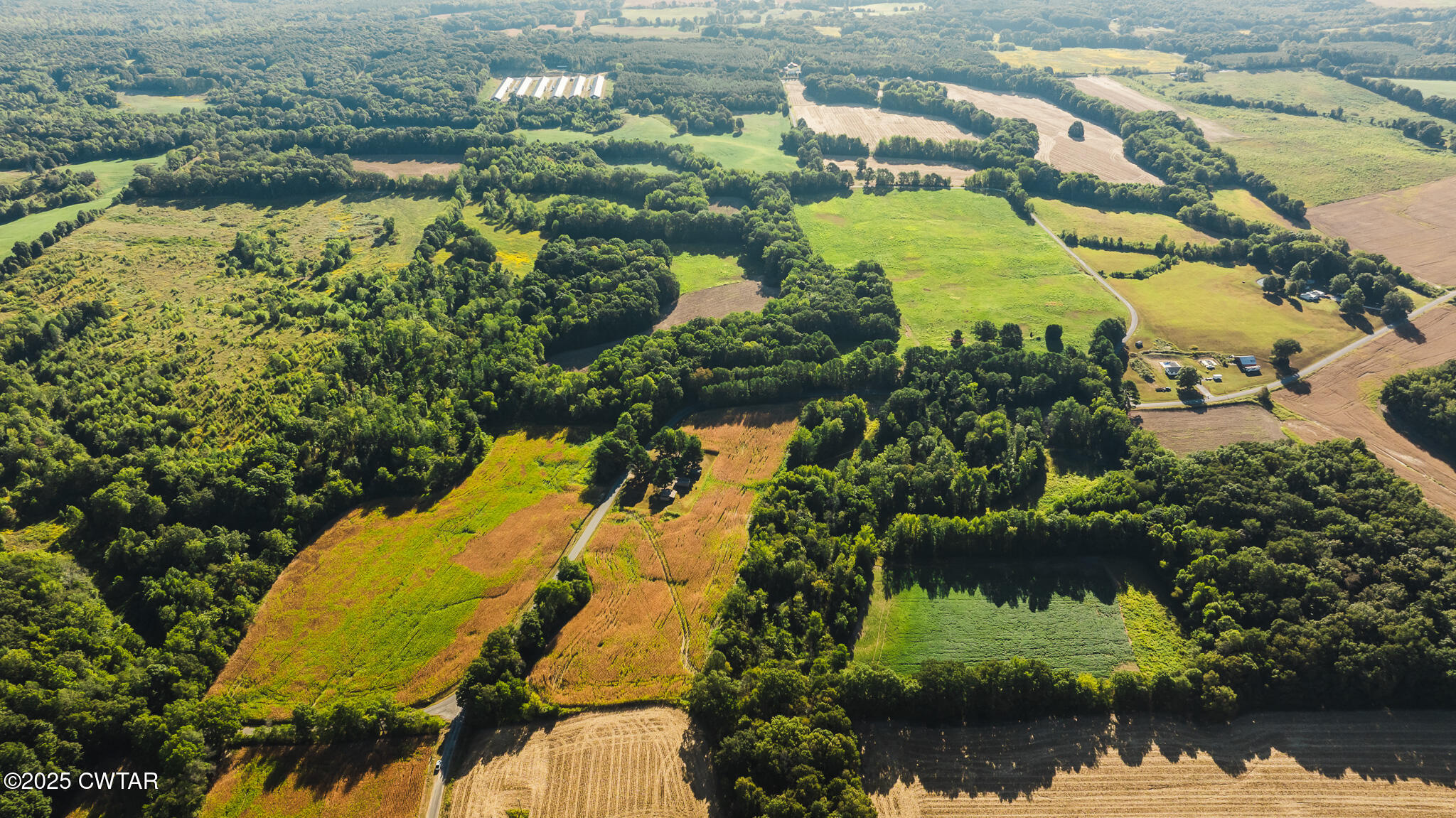 4500 Austin Springs Road Dukedom, TN 38226 - Photo 7 of 35 an aerial view of residential houses with outdoor space and swimming pool
