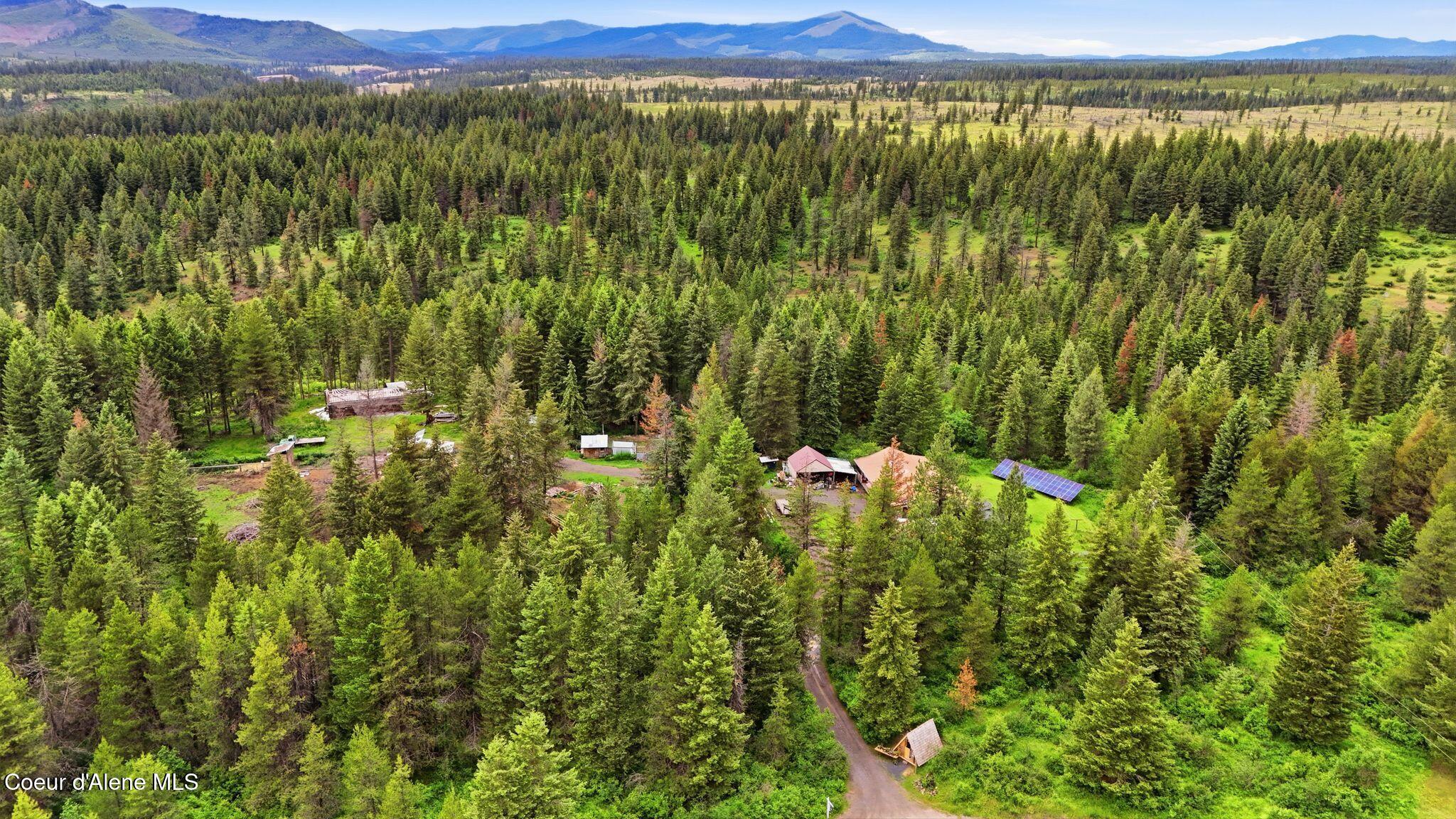 890 Pokey Creek Road Fernwood, ID 83830 - Photo 36 of 45 Aerial View