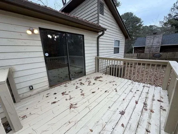 a view of a roof deck