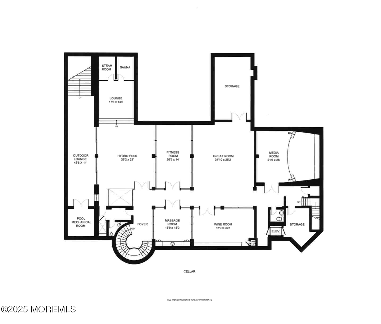 27 Ward Avenue Rumson, NJ 07760 - Photo 70 of 71 a picture of a bench in a white building