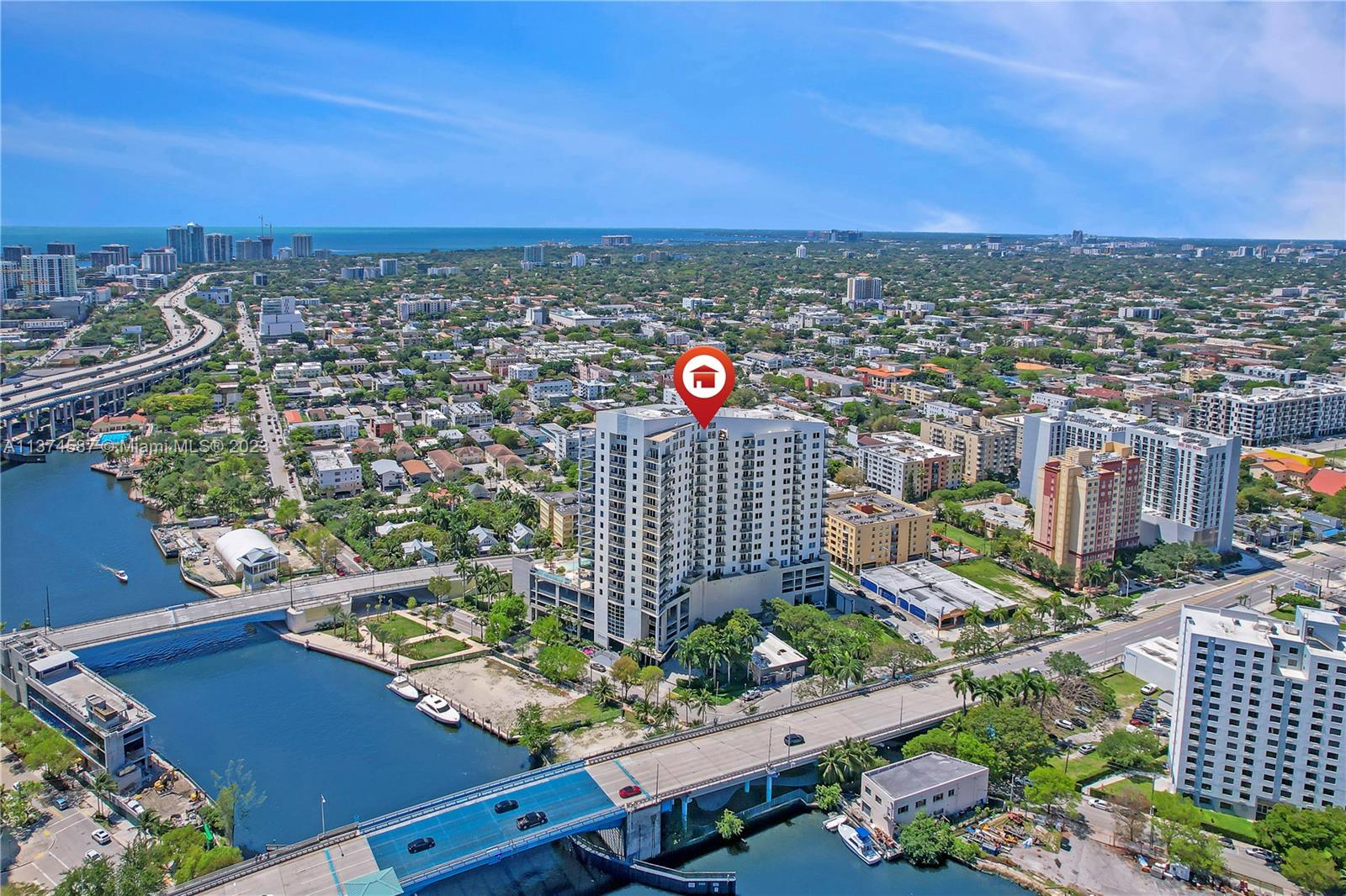 10 Southwest South River Drive, Unit 703 Miami, FL 33130 - Photo 46 of 47 a view of a city