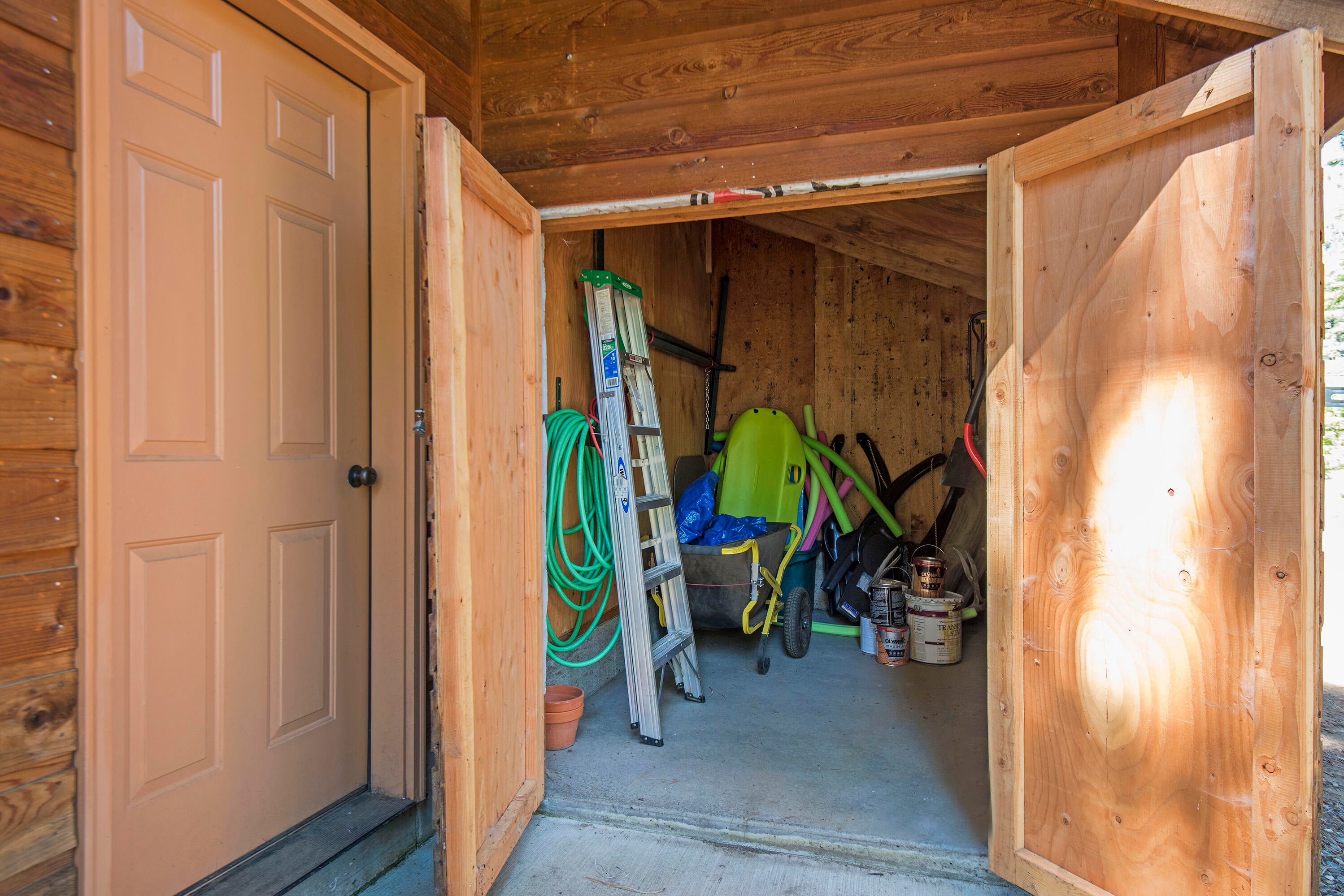 70523 Salal Black Butte Ranch, OR 97759 - Photo 26 of 37 Attached Storage Shed