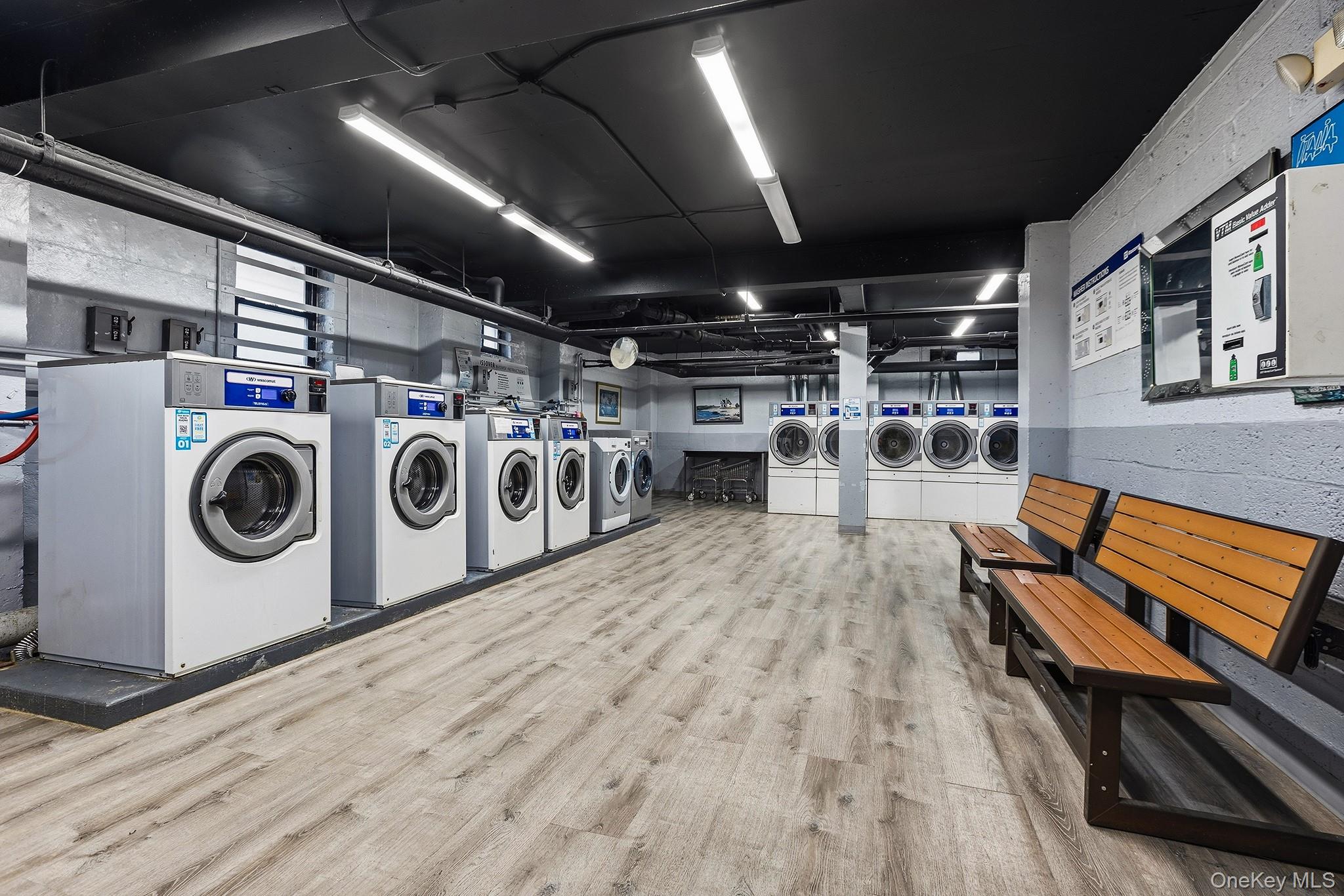 210 Pelham Road, Unit 6E New Rochelle, NY 10805 - Photo 12 of 15 a utility room with dryer and washer