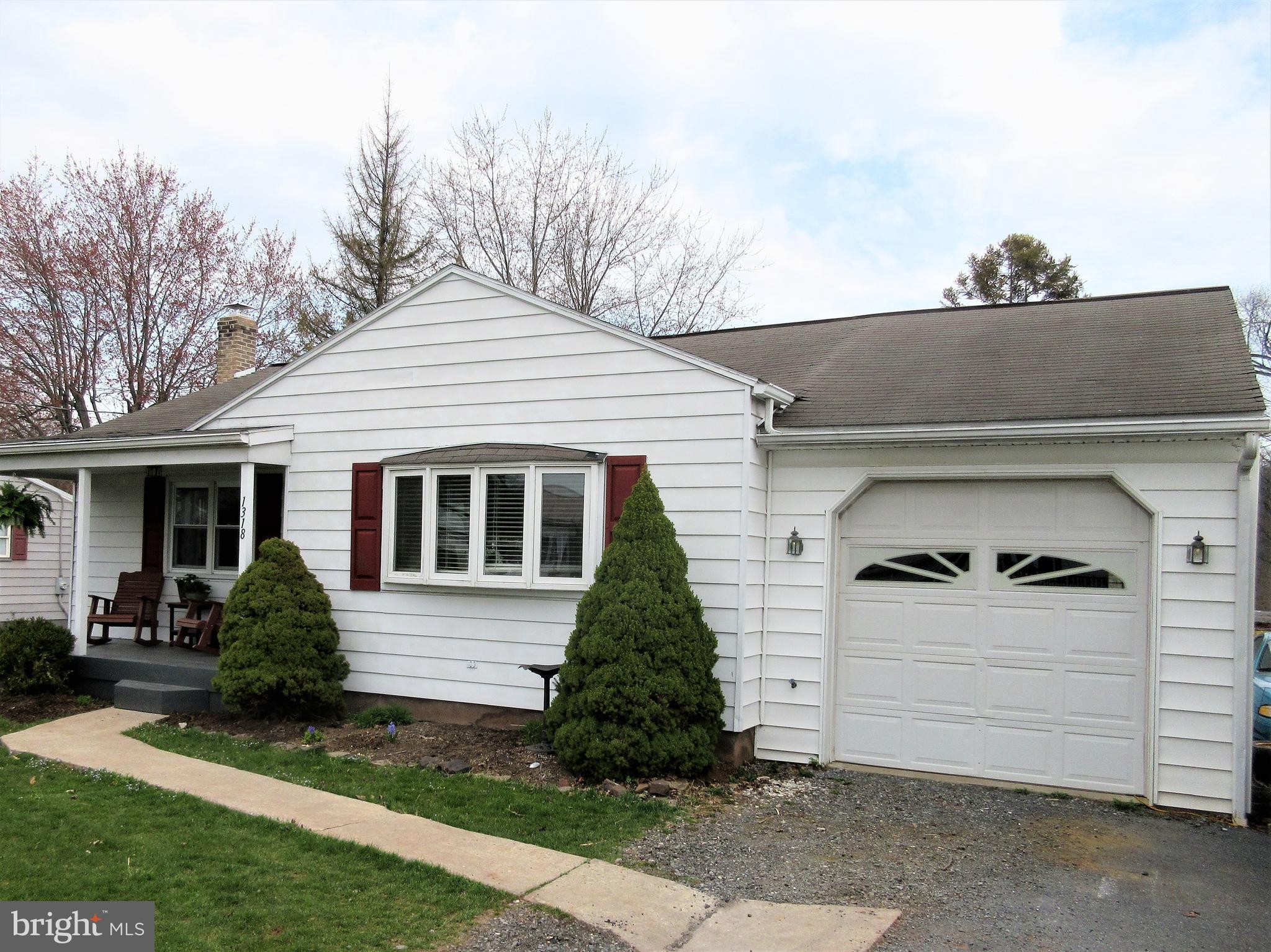 1318-1320 Red Run Road Stevens, PA 17578 - Photo 1 of 11 Covered porch and garage