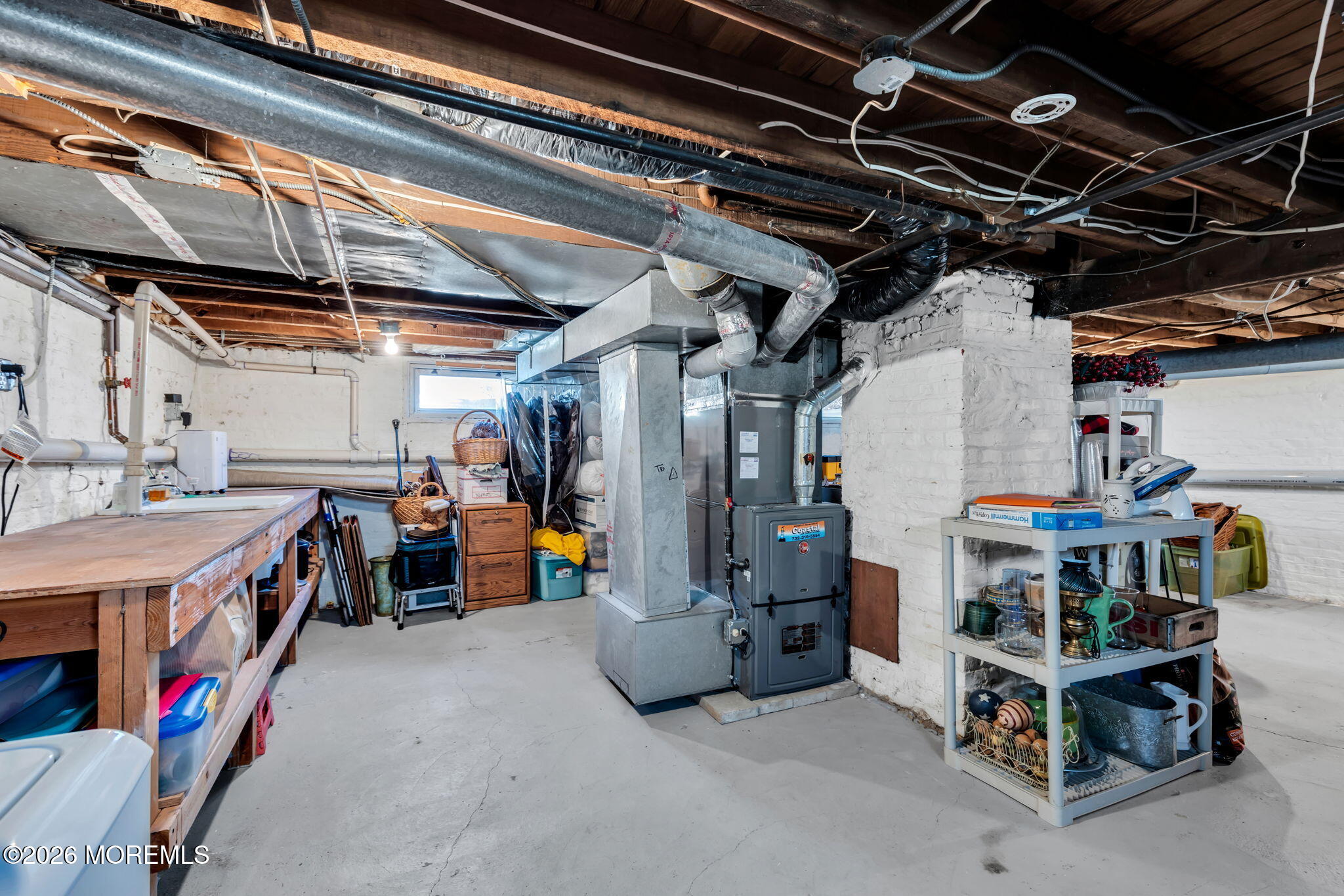 40 Foster Street Middletown, NJ 07701 - Photo 22 of 26 Full Unfinished Basement