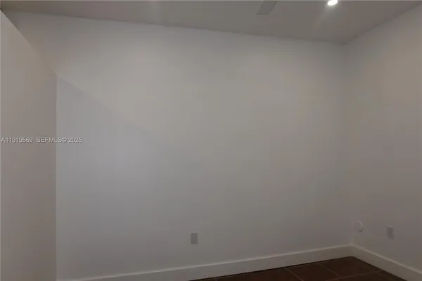 a view of a small space