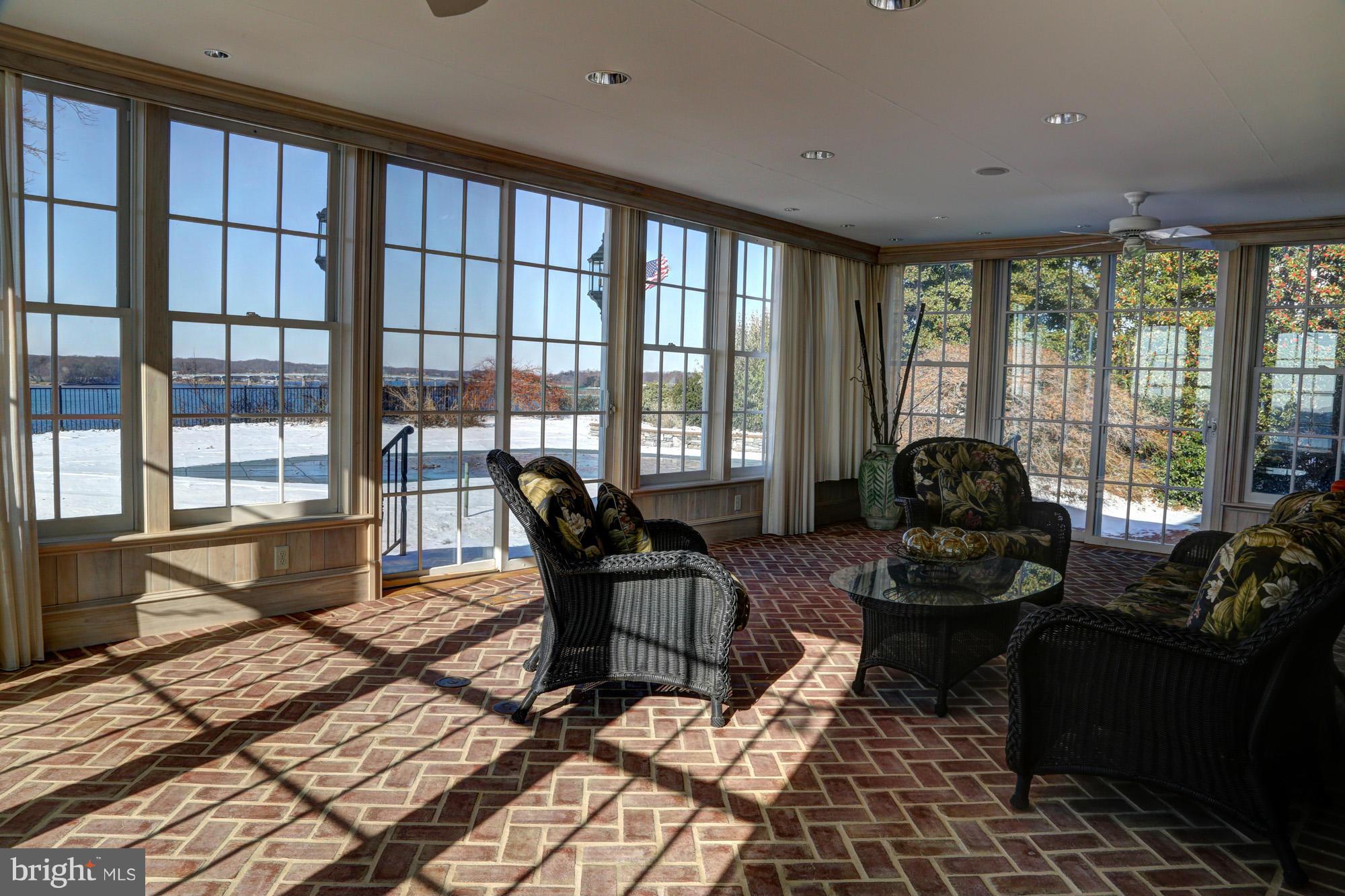 1928 Carrollton Road Annapolis, MD 21409 - Photo 15 of 30 Sunroom opens to rear patio and pool