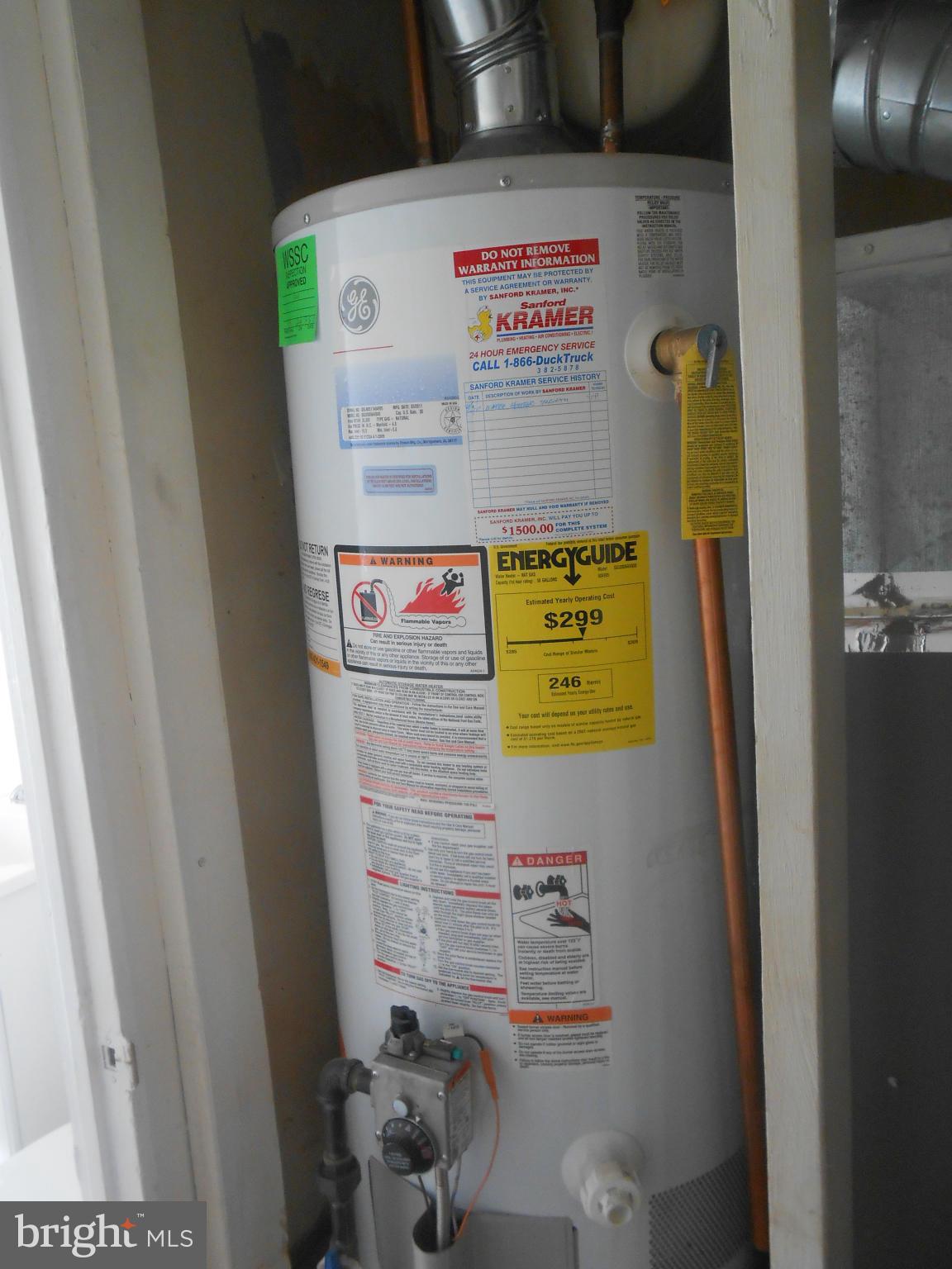 4012 Lawrence Avenue Kensington, MD 20895 - Photo 14 of 18 Newer Water Heater