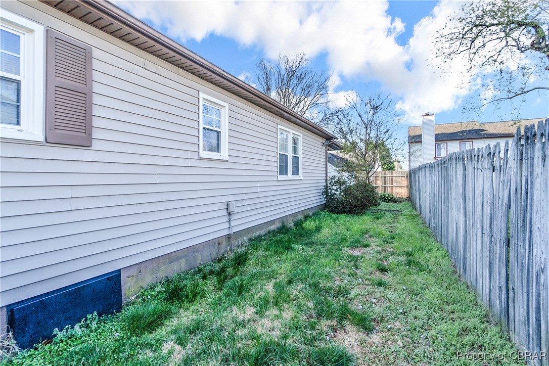5633 Wilson Creek Road Virginia Beach, VA 23464 - Photo 29 of 44 View of yard featuring fence
