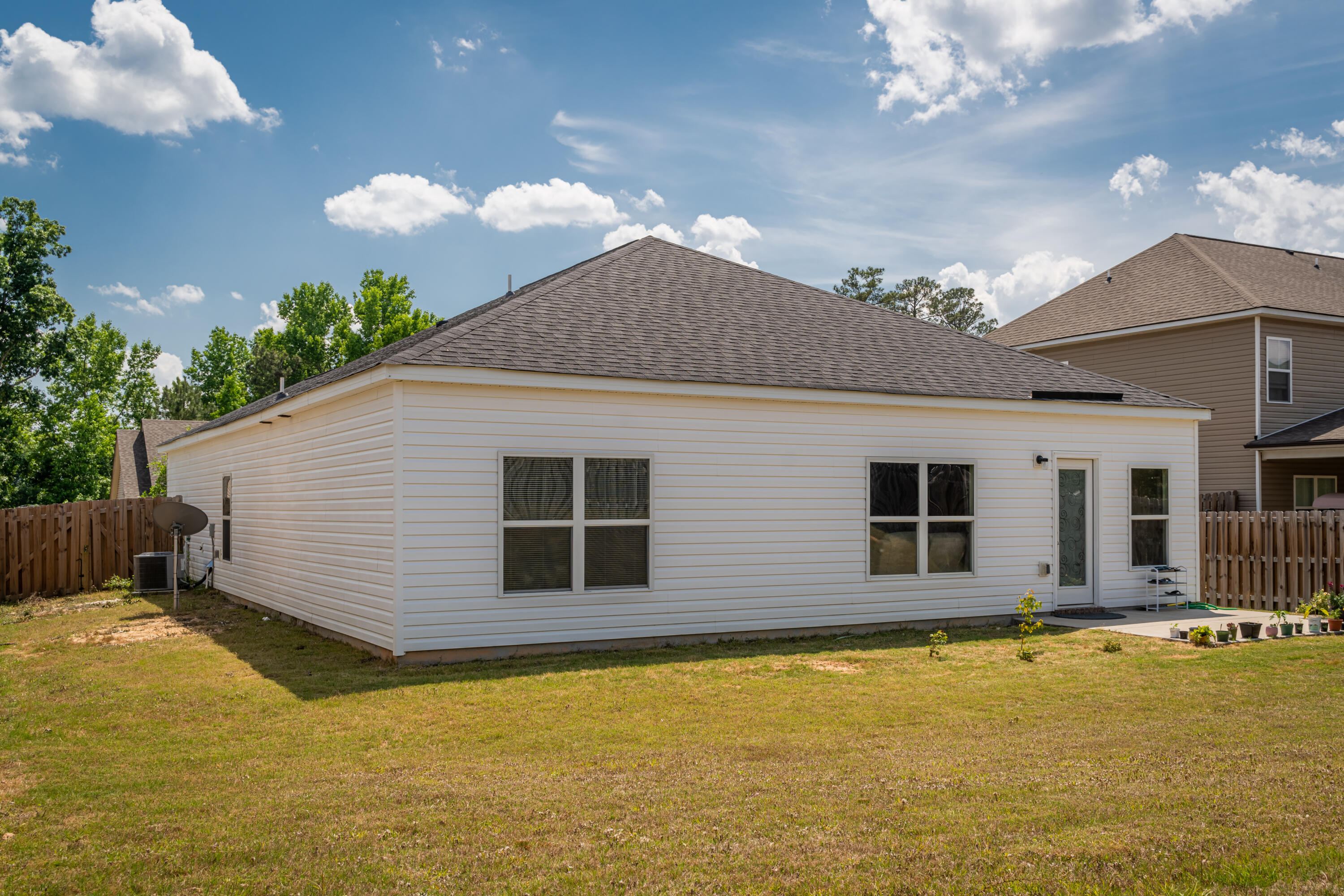 1149 Fawn Forest Road Grovetown, GA 30813 - Photo 14 of 17 Rear with Fenced in Yard