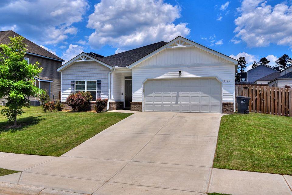 1149 Fawn Forest Road Grovetown, GA 30813 - Photo 2 of 17 Front Angle