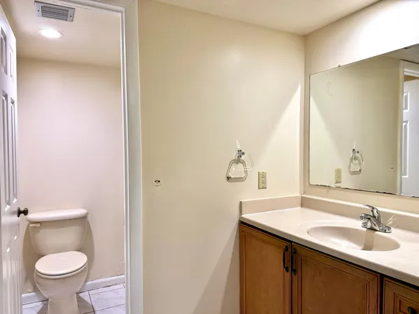 a bathroom with a sink and a toilet