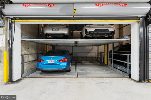 a utility room with washer and dryer