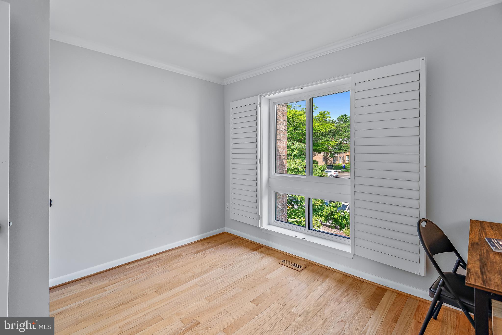 7261 Dockside Lane Columbia, MD 21045 - Photo 44 of 68 a view of room with window and wooden floor