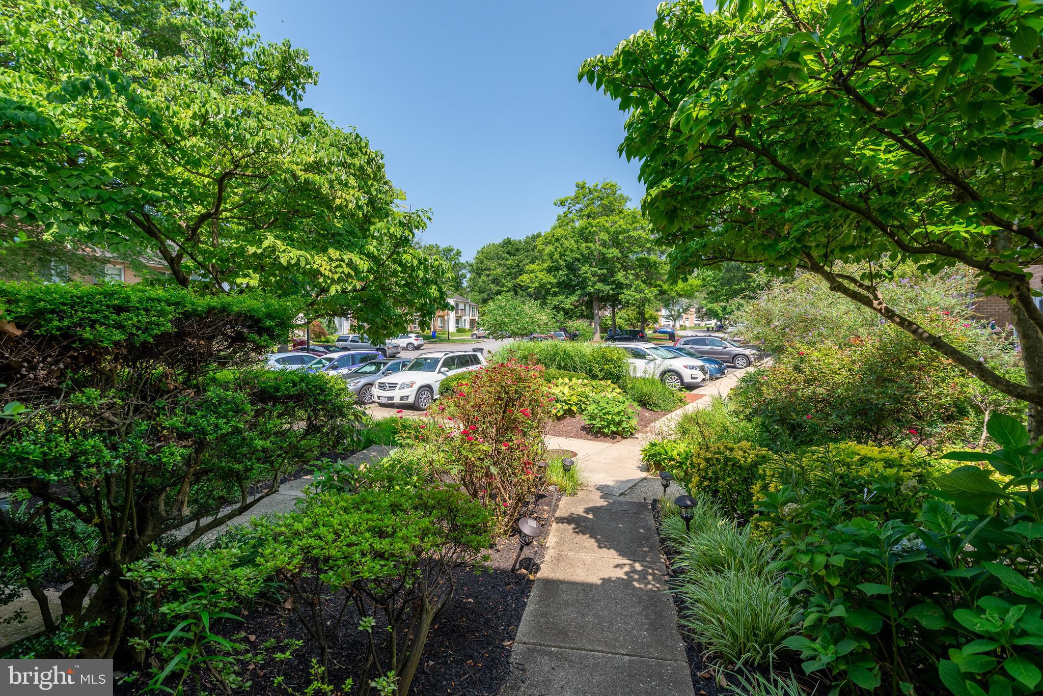 7261 Dockside Lane Columbia, MD 21045 - Photo 62 of 68 an aerial view of residential house with outdoor space and trees all around