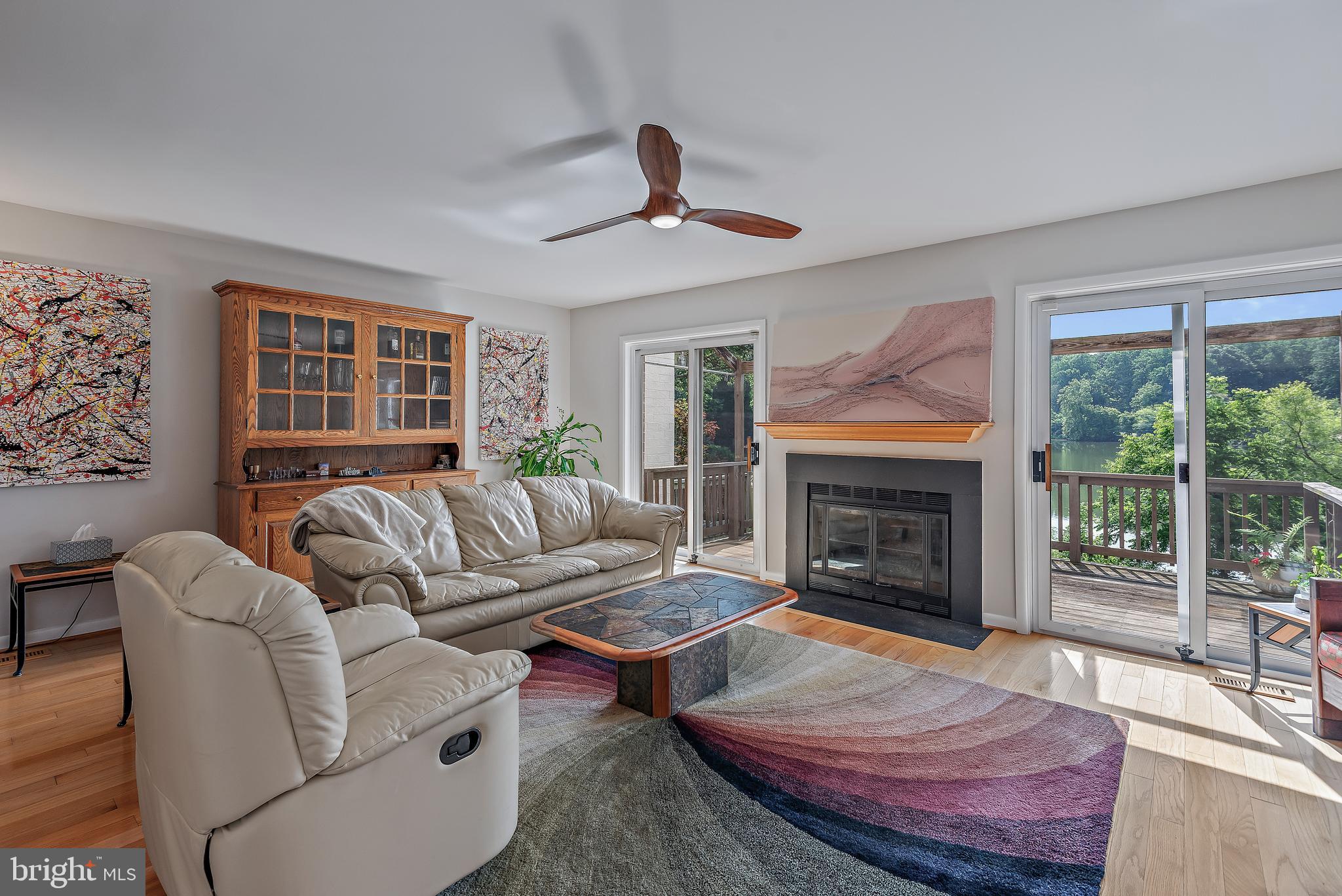 7261 Dockside Lane Columbia, MD 21045 - Photo 8 of 68 a living room with furniture and a fireplace