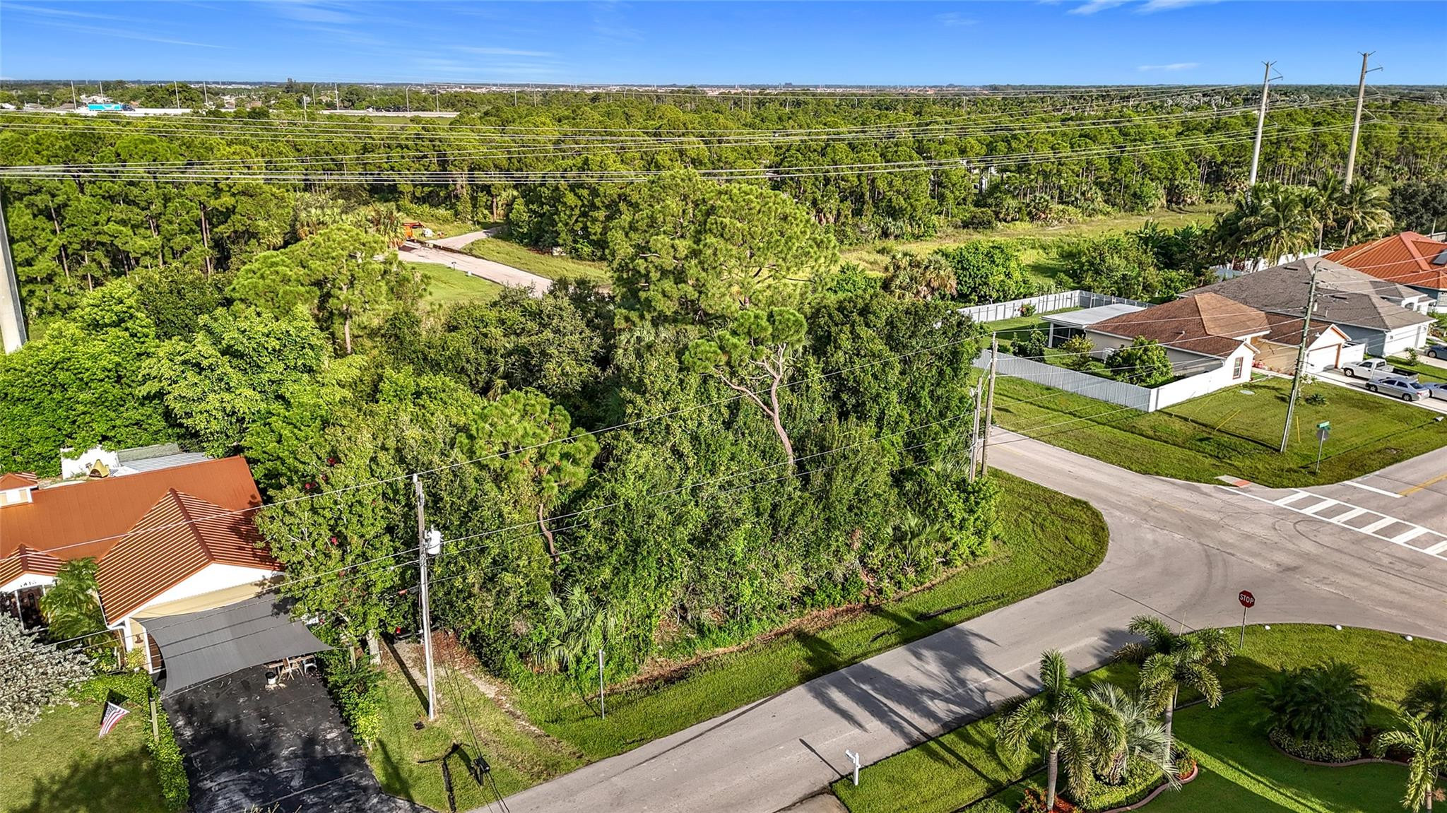 2192 Southwest Del Rio Boulevard Port St. Lucie, FL 34953 - Photo 5 of 20 Pic 3 Lot facing East on McKenzie