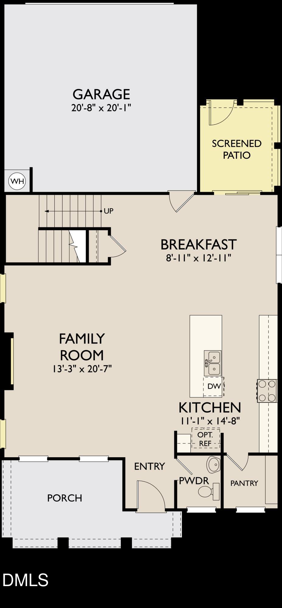 2892 Quarry Road, Unit 159 Rolesville, NC 27571 - Photo 2 of 9 PNT35 159_Lily_First Floor