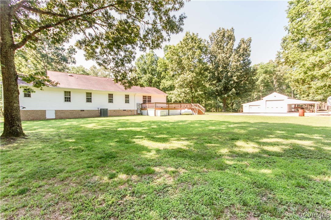 19880 Turkey Ridge Road Carson, VA 23830 - Photo 18 of 20 a view of a house with a yard