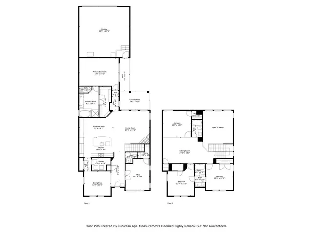 a picture of floor plan