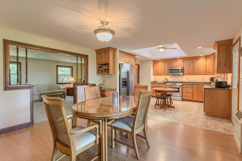 24 Newton Road Westminster, MA 01473 - Photo 7 of 30 a view of a dining room with furniture and wooden floor