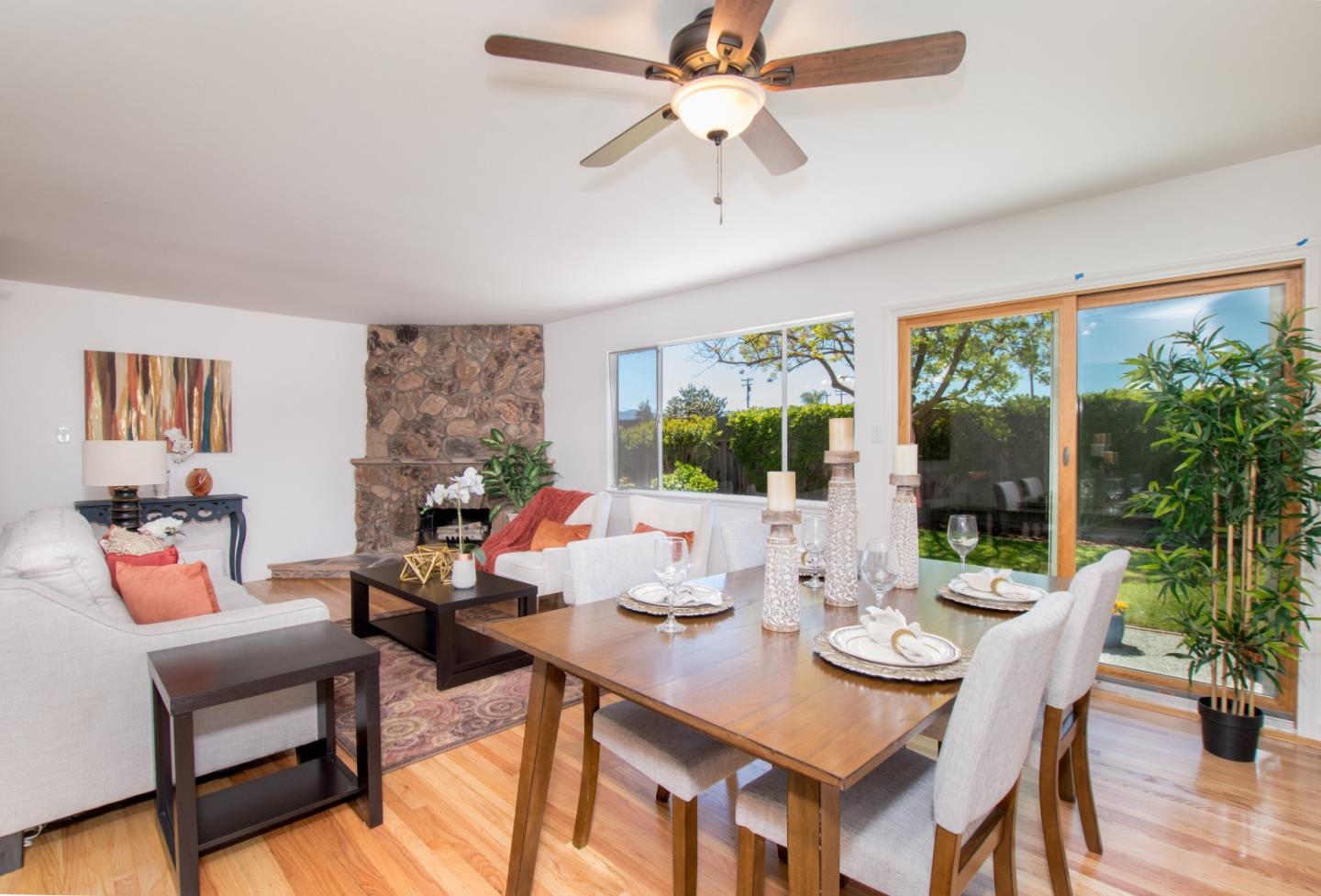 754 Ridge Rd. Santa Clara, CA 95051 - Photo 11 of 25 a view of a dining room with furniture window and outside view
