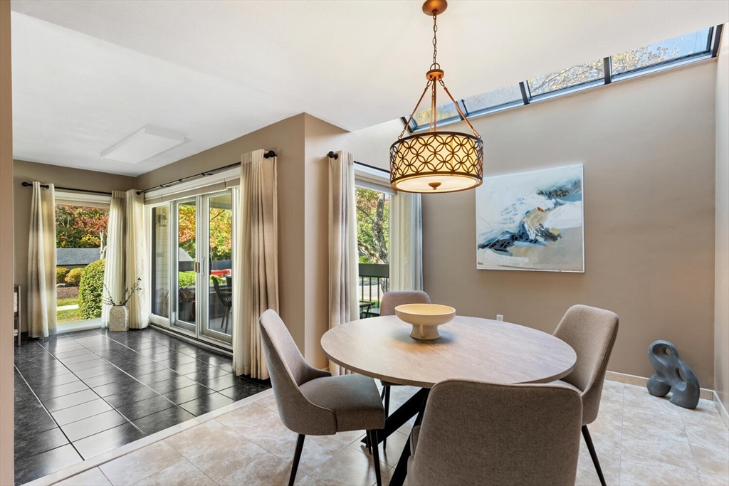 1100 Salem Street, Unit 58 Peabody, MA 01960 - Photo 10 of 36 a view of a dining room with furniture window and wooden floor