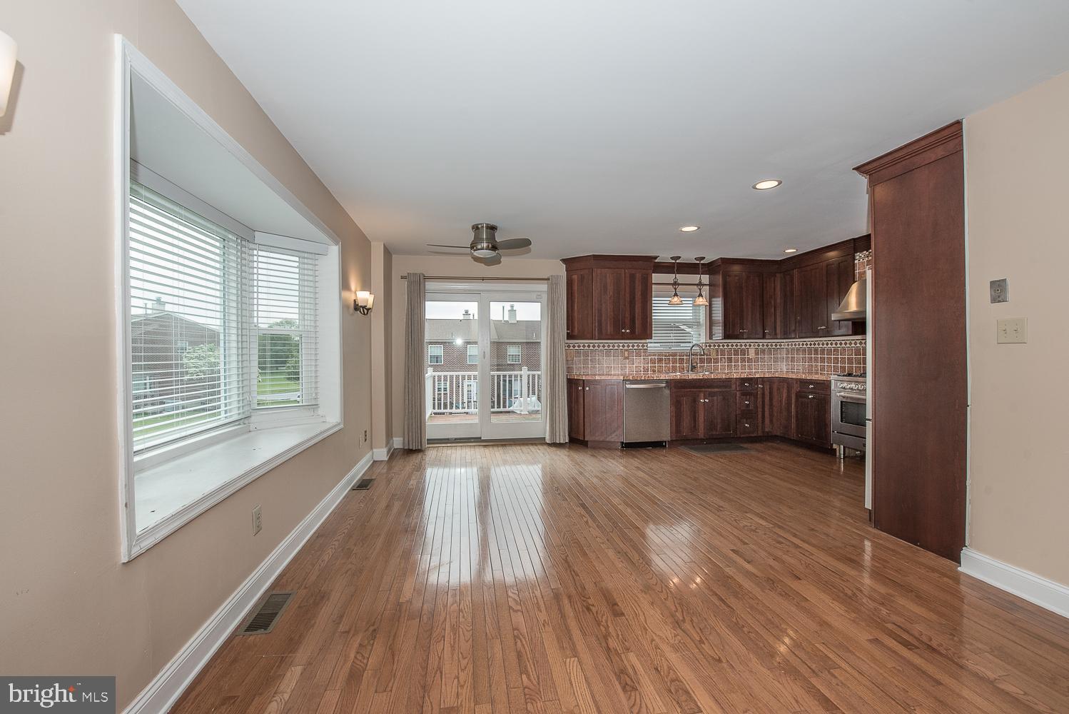 1229 Morstein Road West Chester, PA 19380 - Photo 4 of 27 Living Room and Eat-in-Kitchen