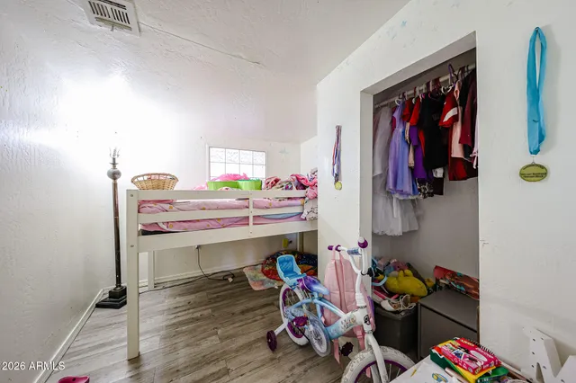 a room with storage and utility