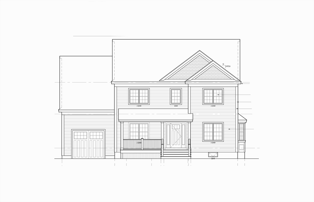 16 Starling Street Boston, MA 02132 - Photo 4 of 4 a black and white photo of a living room