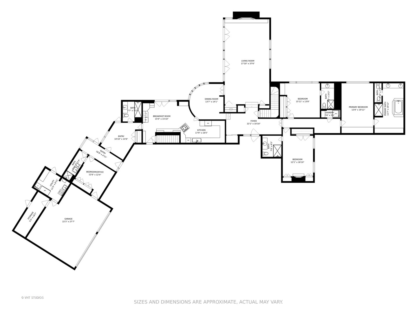 6547 South County Line Road Burr Ridge, IL 60527 - Photo 58 of 59 a picture of floor plan